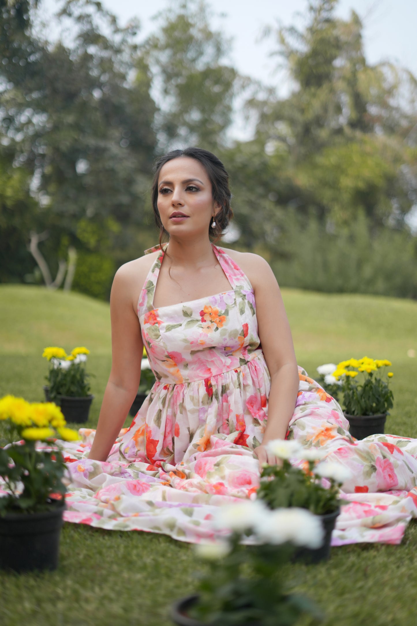 Dreamy Dip Flora Maxi Dress
