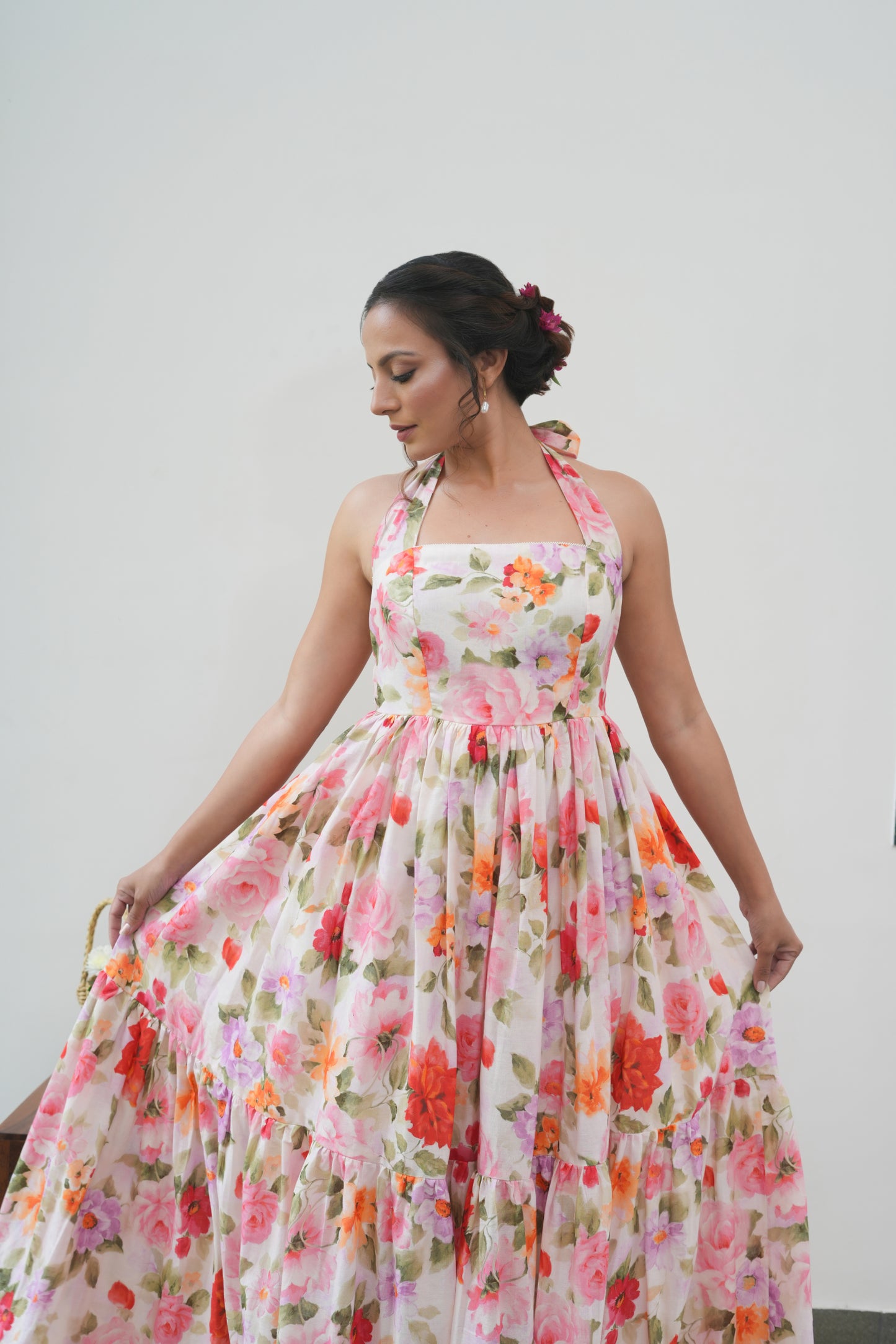 Dreamy Dip Flora Maxi Dress