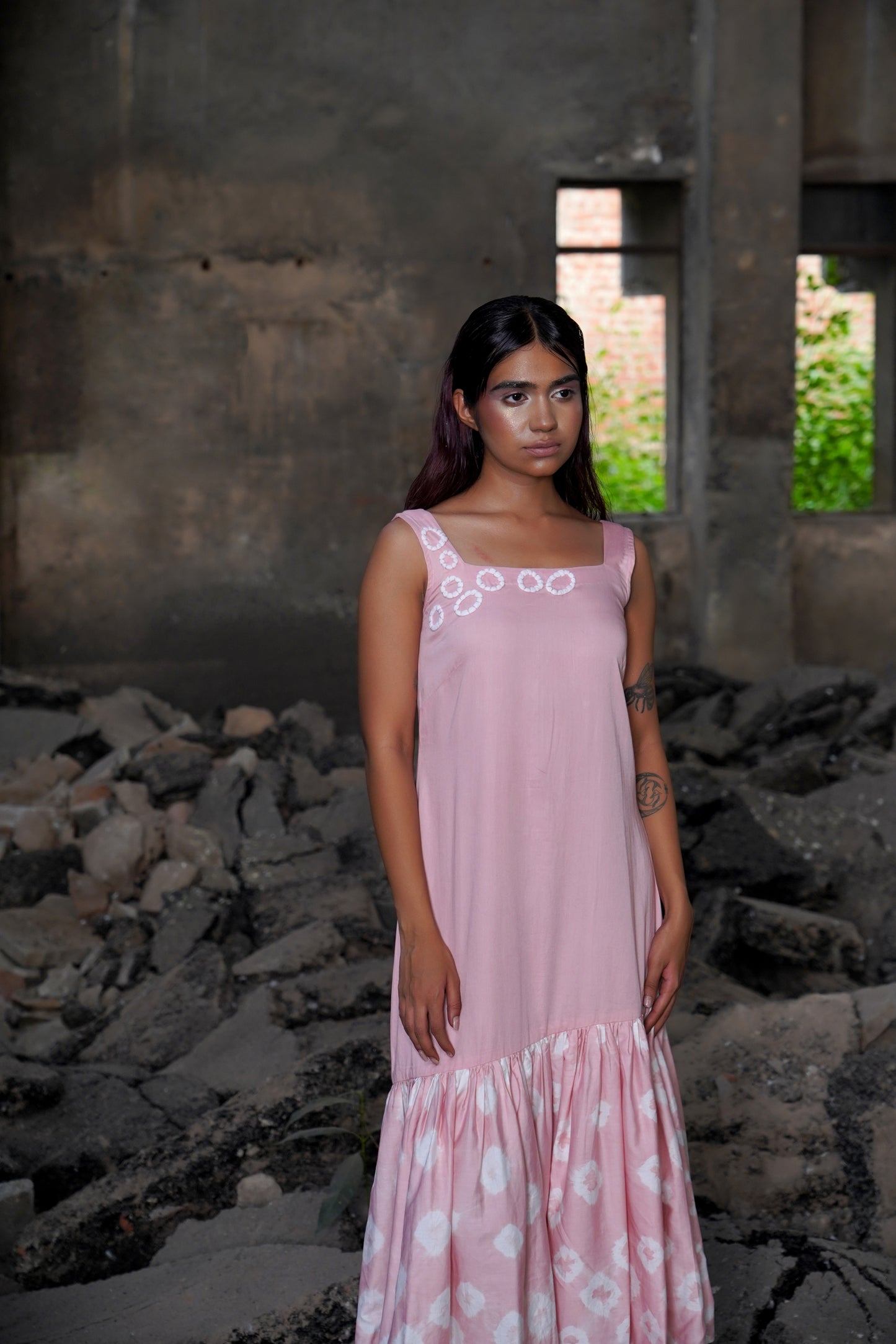 Peach Serenity Bliss Dress