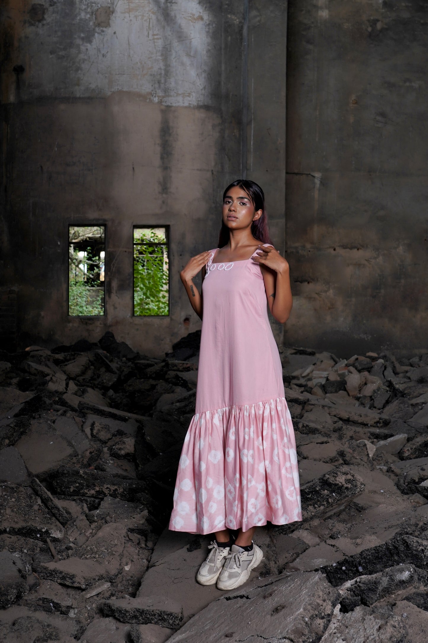 Peach Serenity Bliss Dress