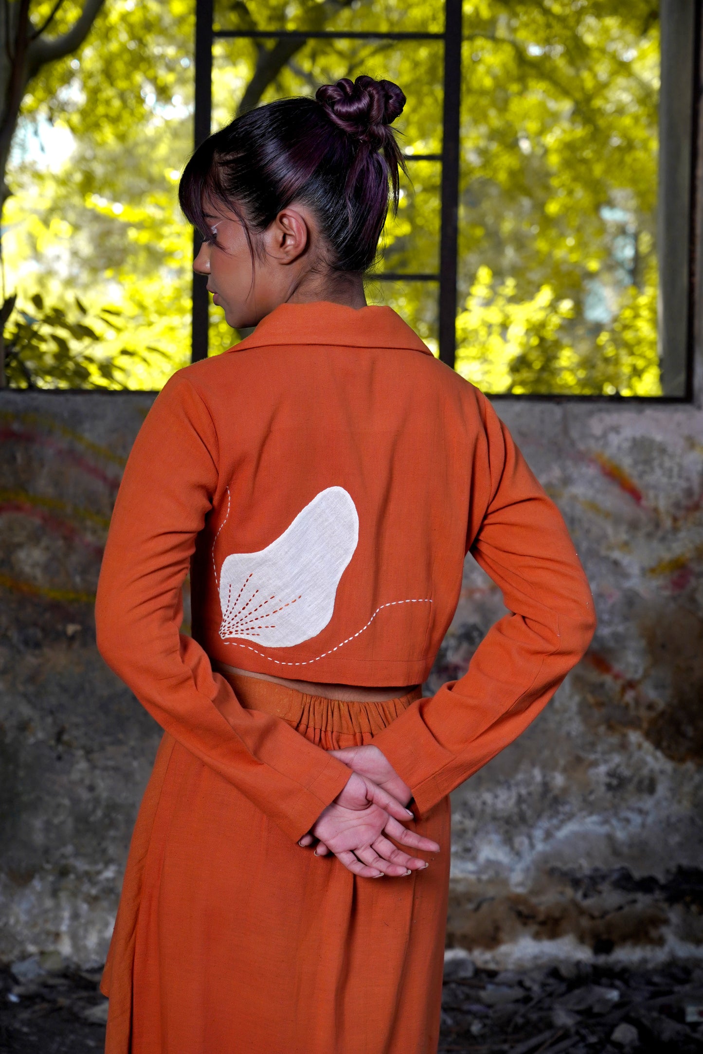 Rustic Essence Crop Jacket
