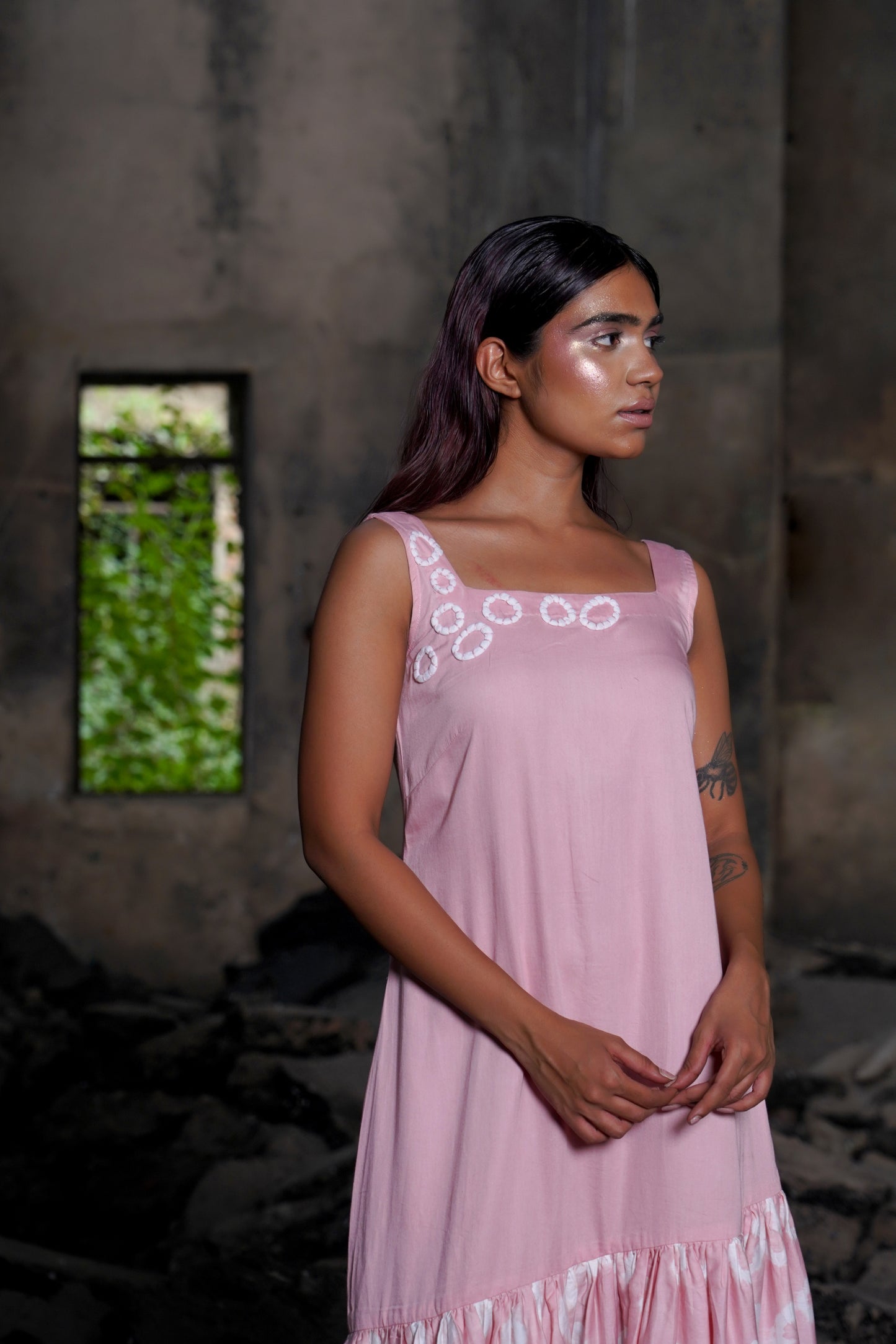 Peach Serenity Bliss Dress