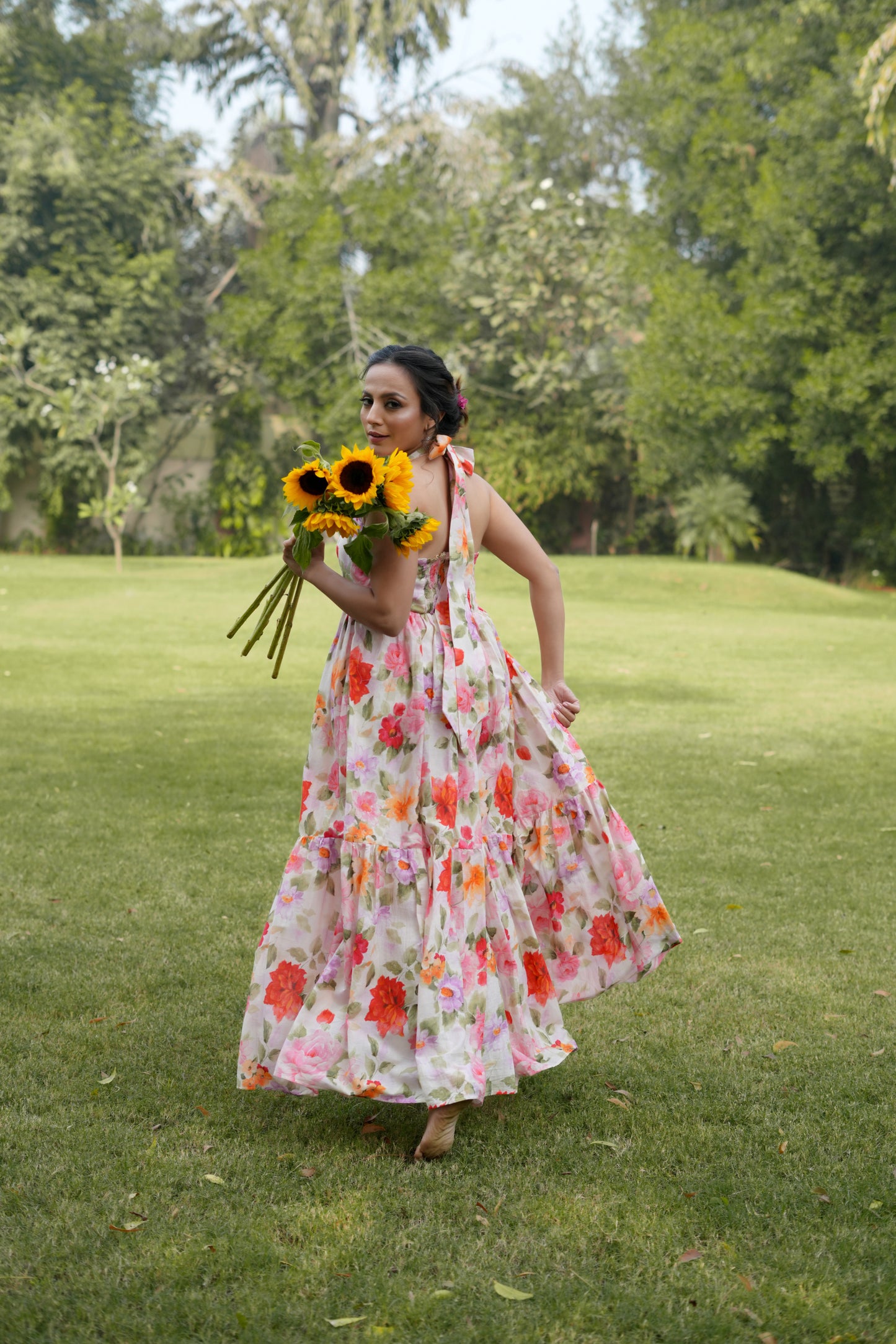 Dreamy Dip Flora Maxi Dress