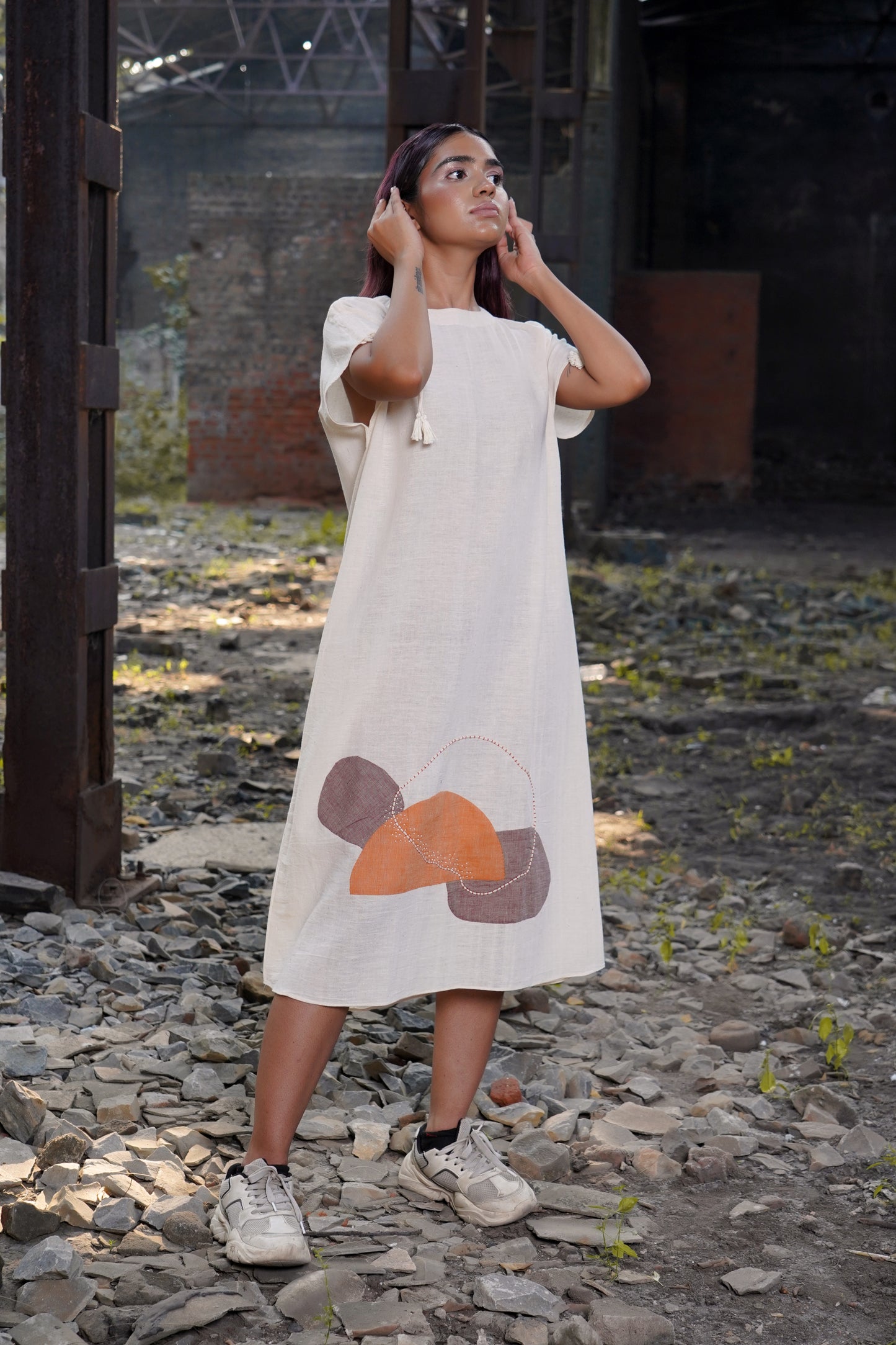 Sublime Drift  Ruched Dress