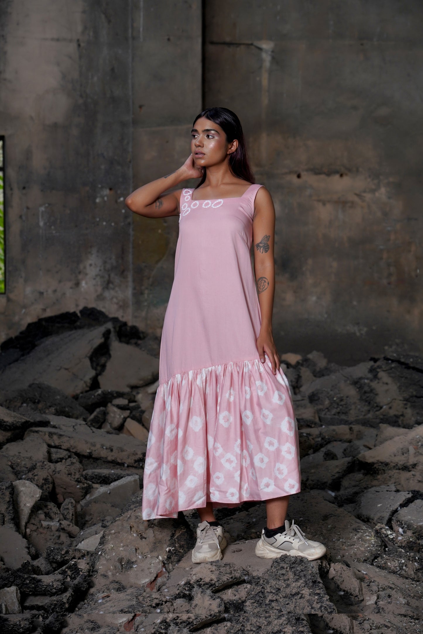 Peach Serenity Bliss Dress