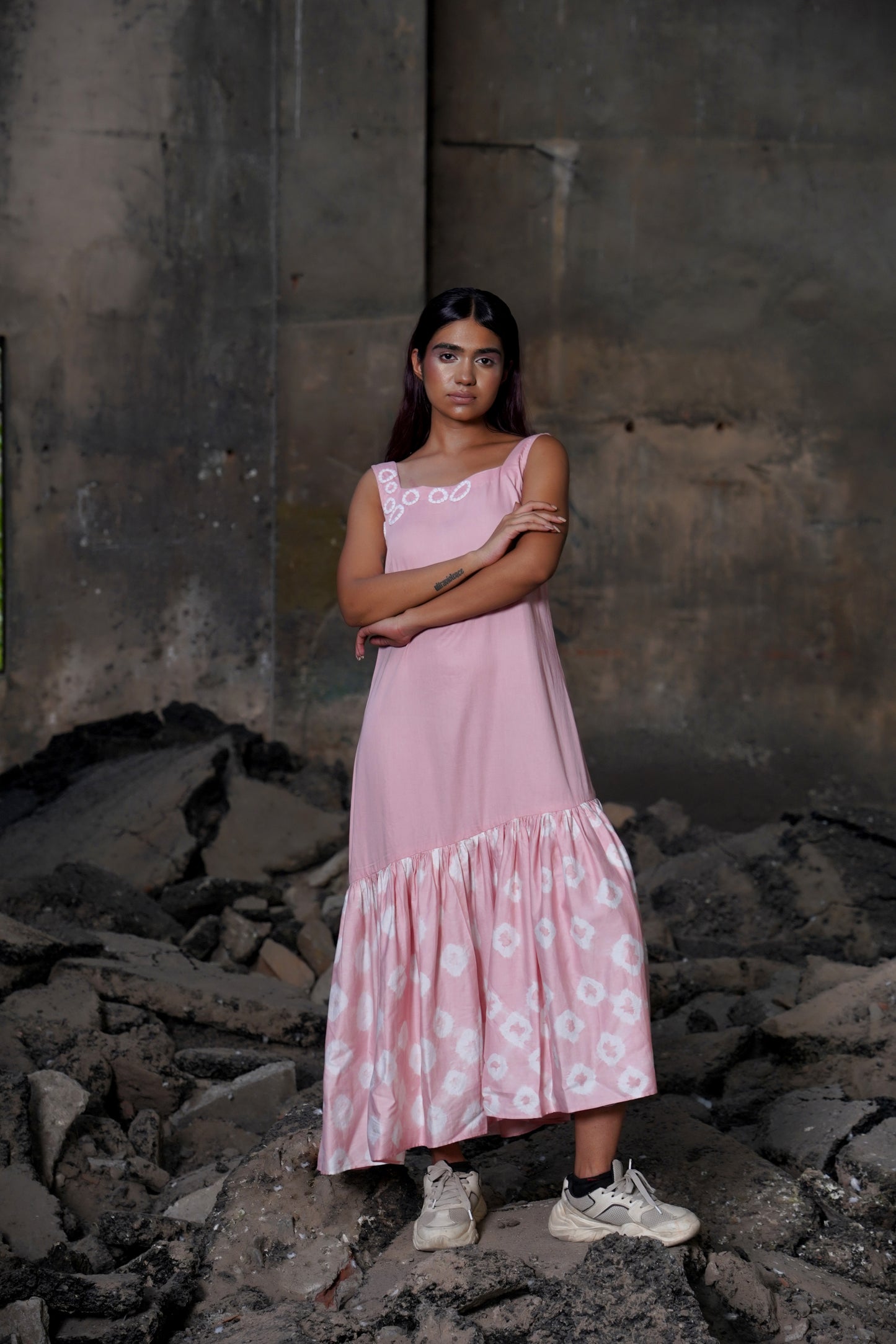 Peach Serenity Bliss Dress