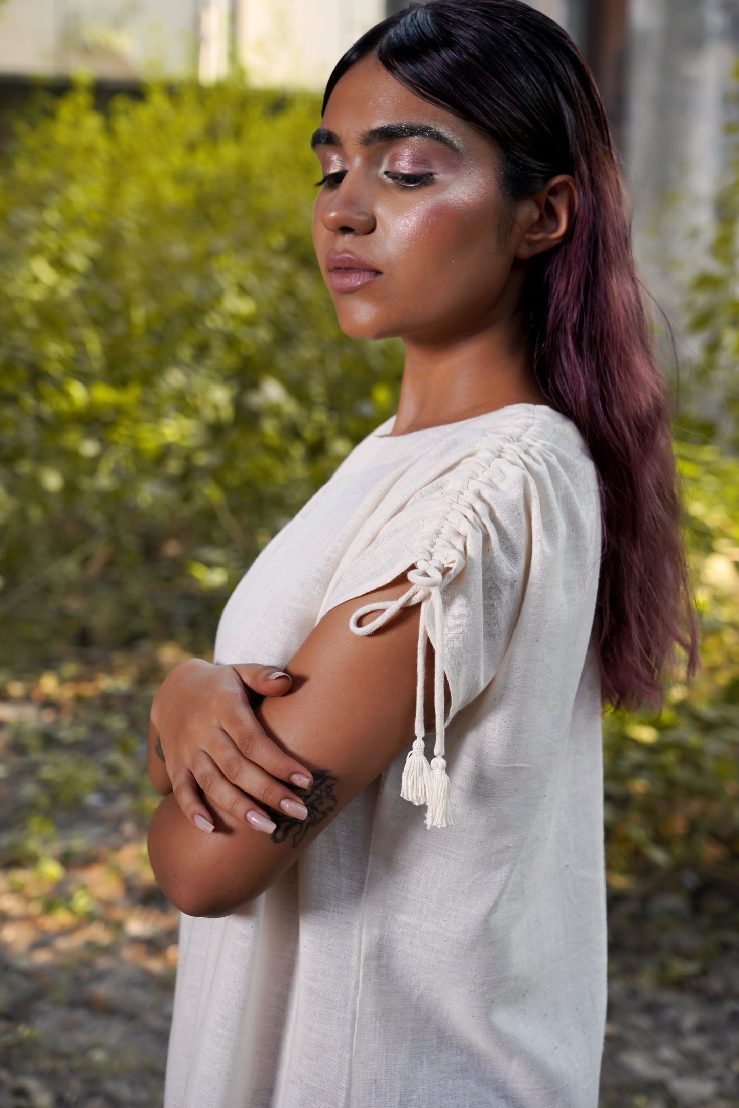 Sublime Drift  Ruched Dress