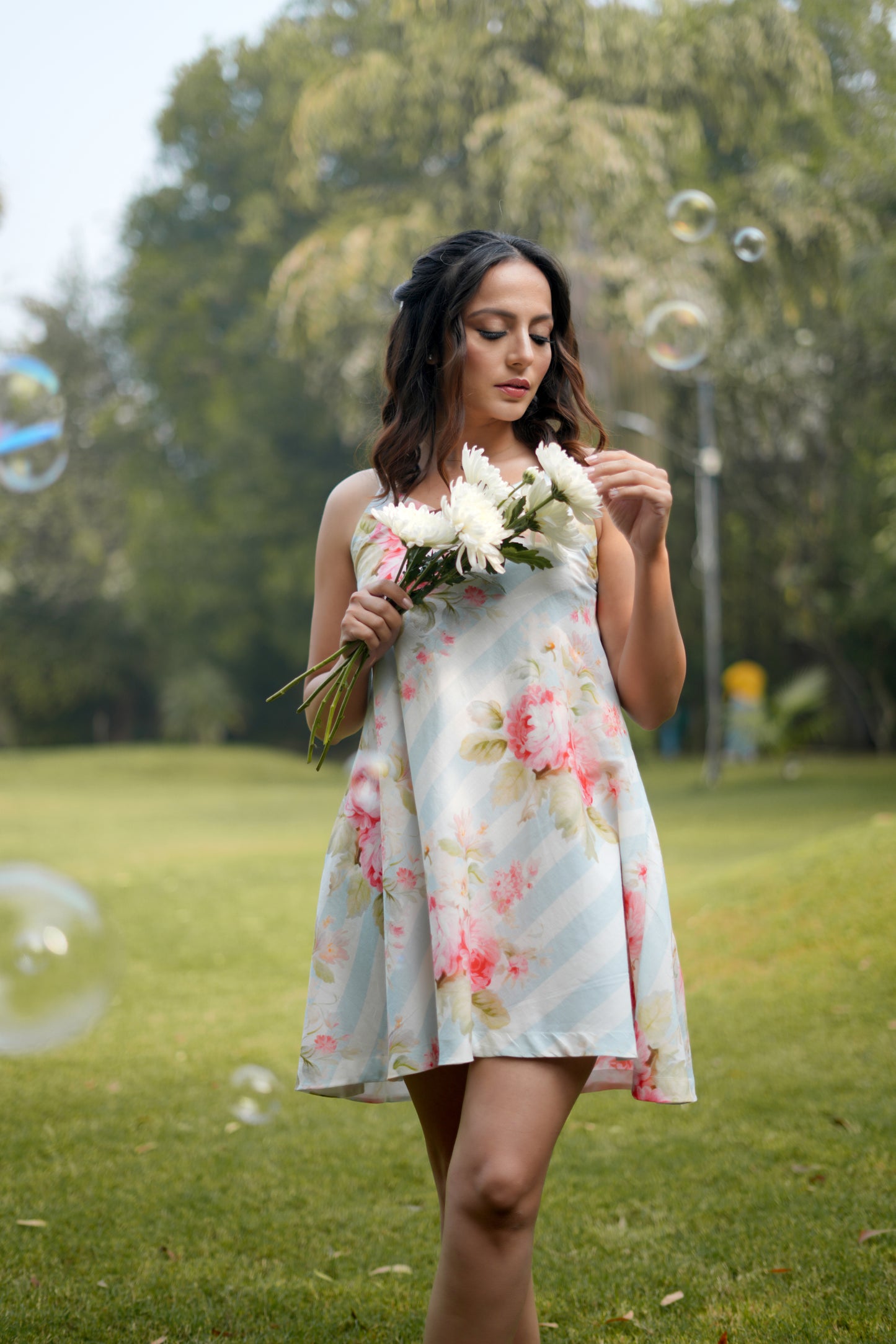Rosy Mist Slip Dress