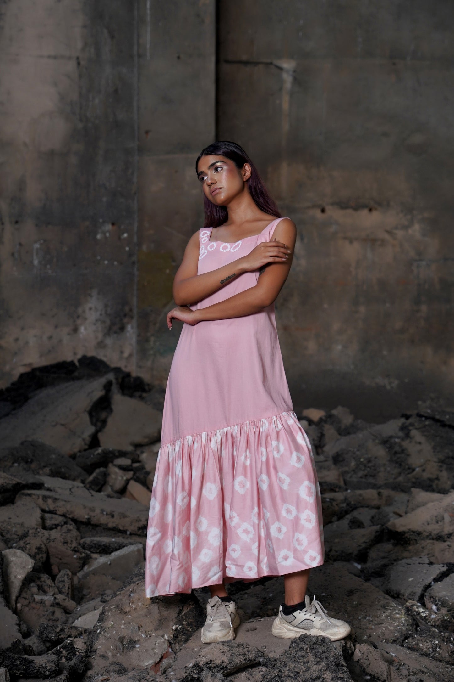 Peach Serenity Bliss Dress