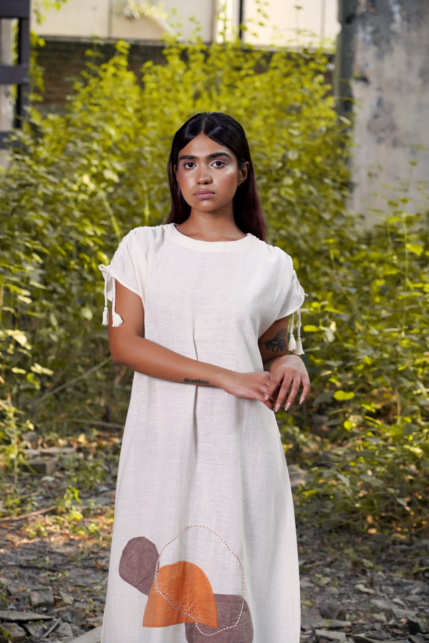 Sublime Drift  Ruched Dress