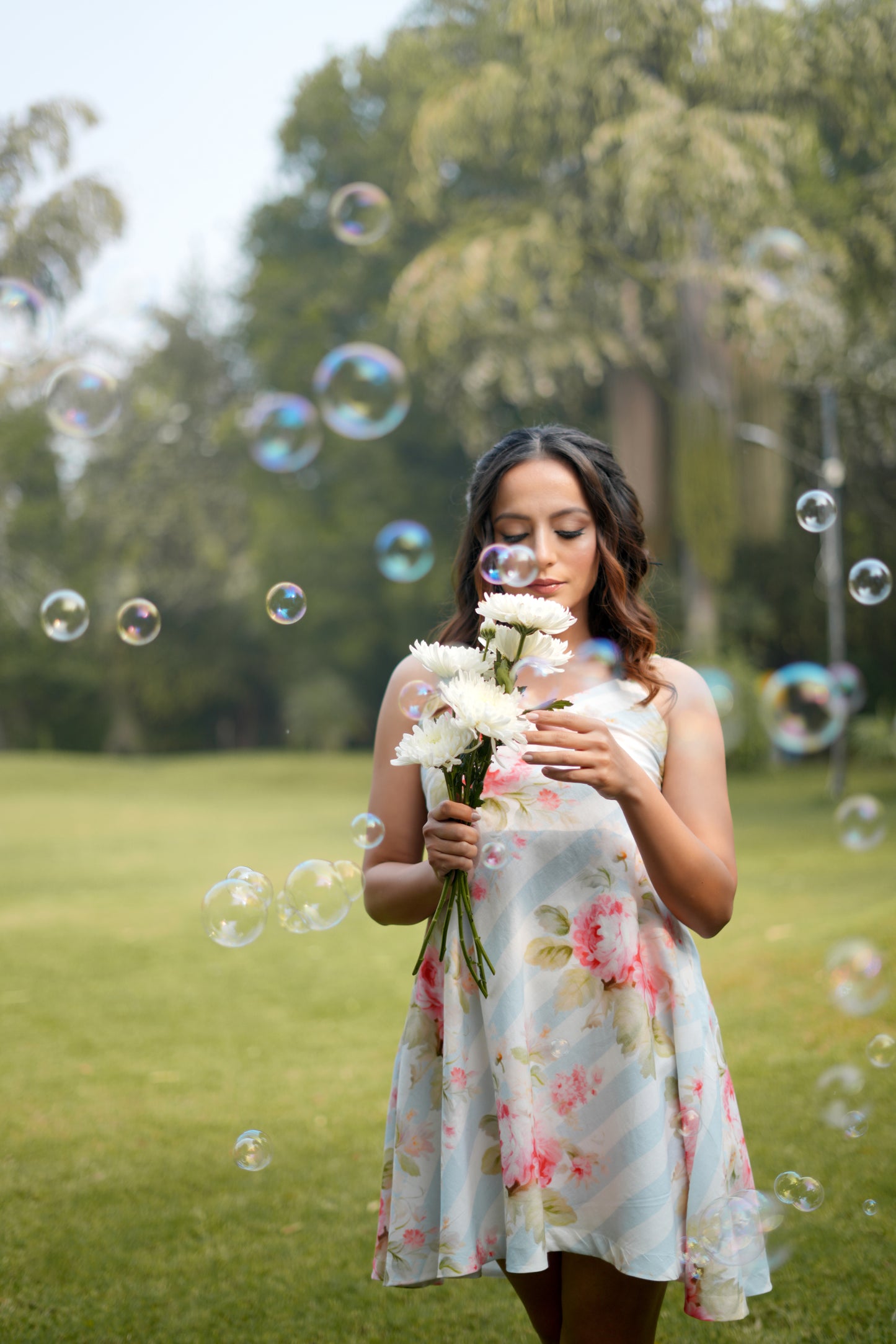 Rosy Mist Slip Dress