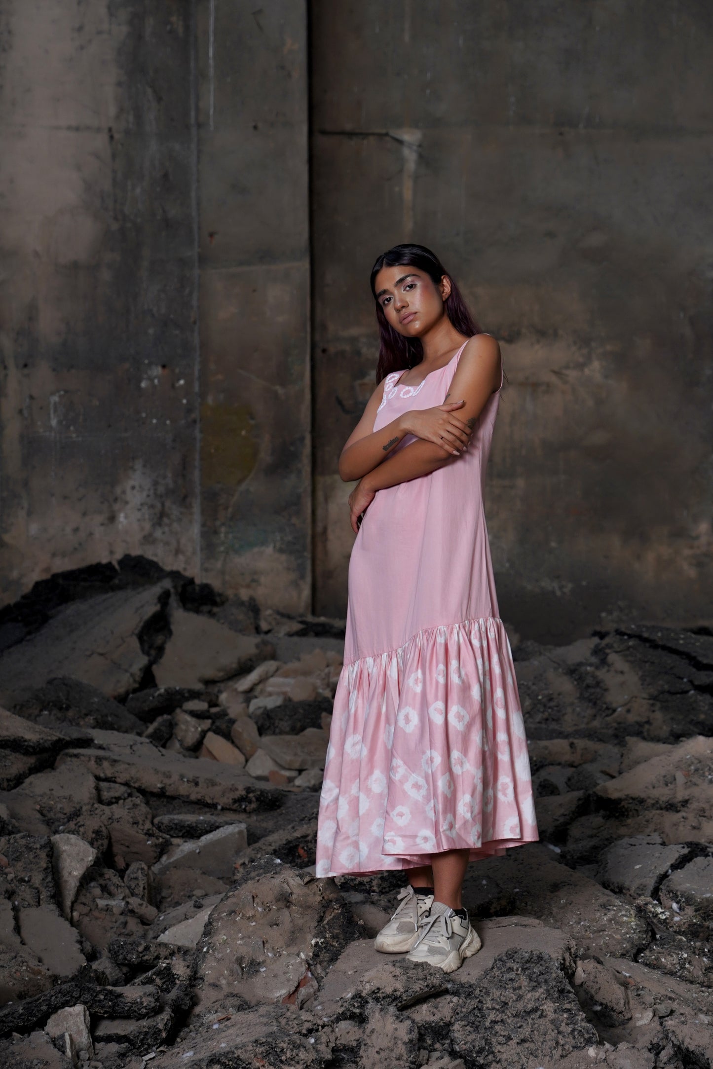 Peach Serenity Bliss Dress