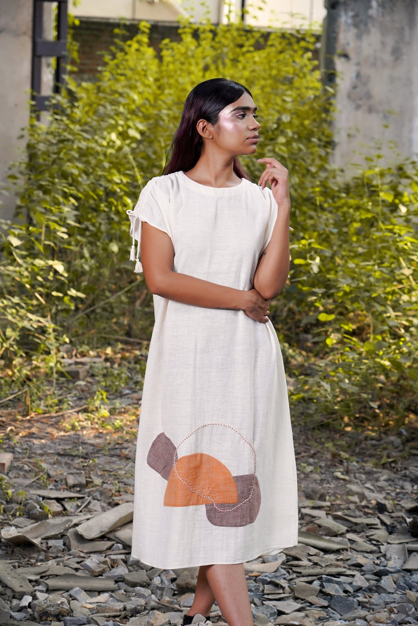Sublime Drift  Ruched Dress