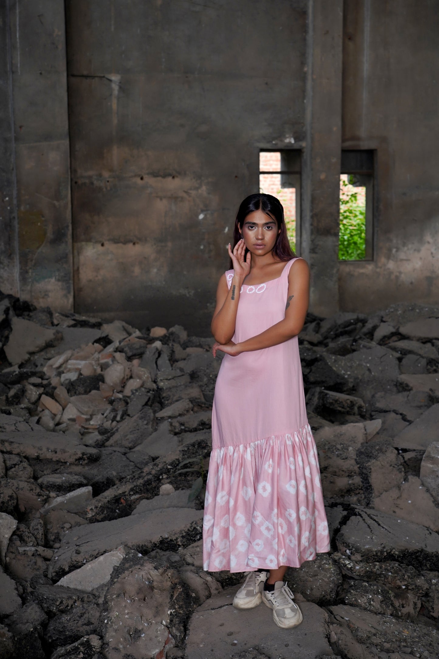 Peach Serenity Bliss Dress