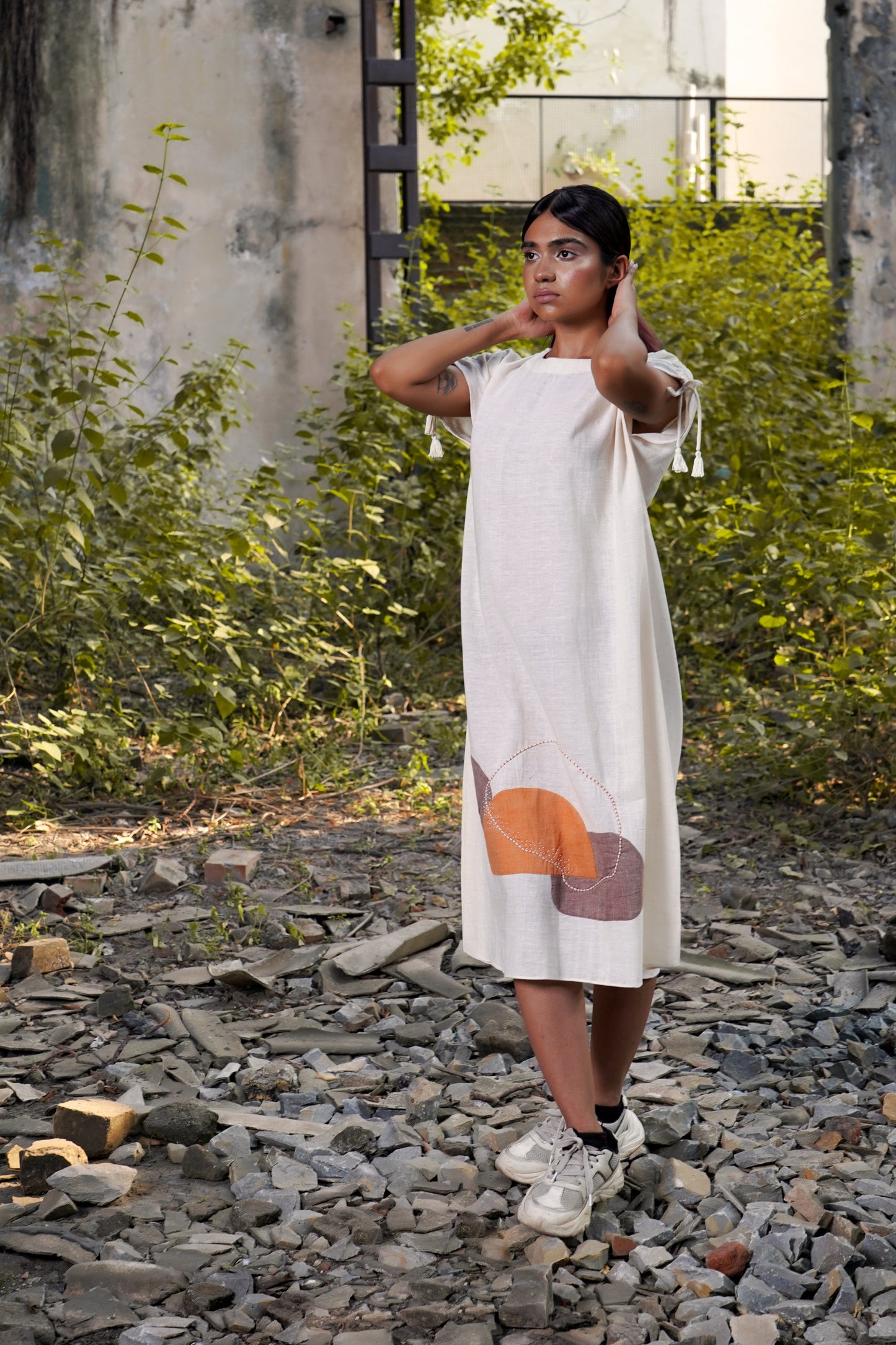 Sublime Drift  Ruched Dress