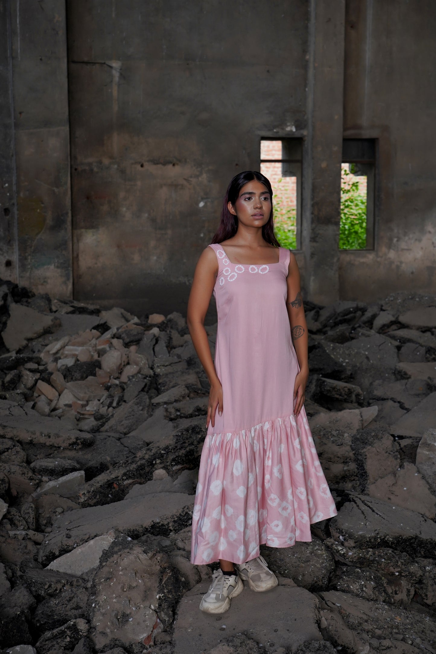 Peach Serenity Bliss Dress