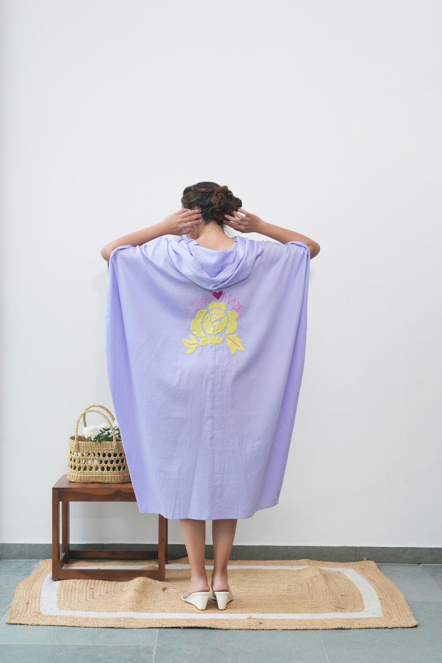 Rebel Rose Hoodie Dress