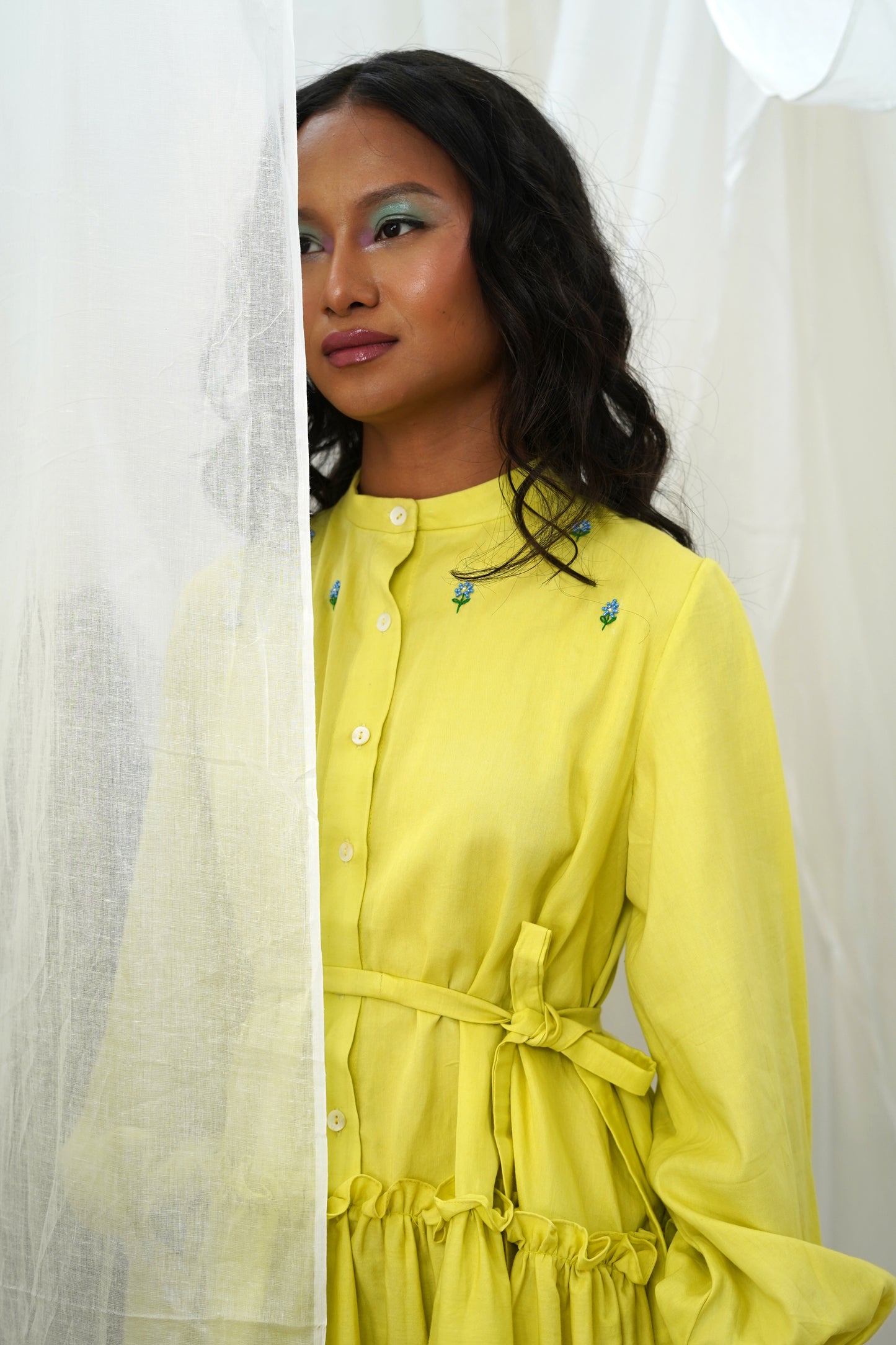 Omari Yellow Dress