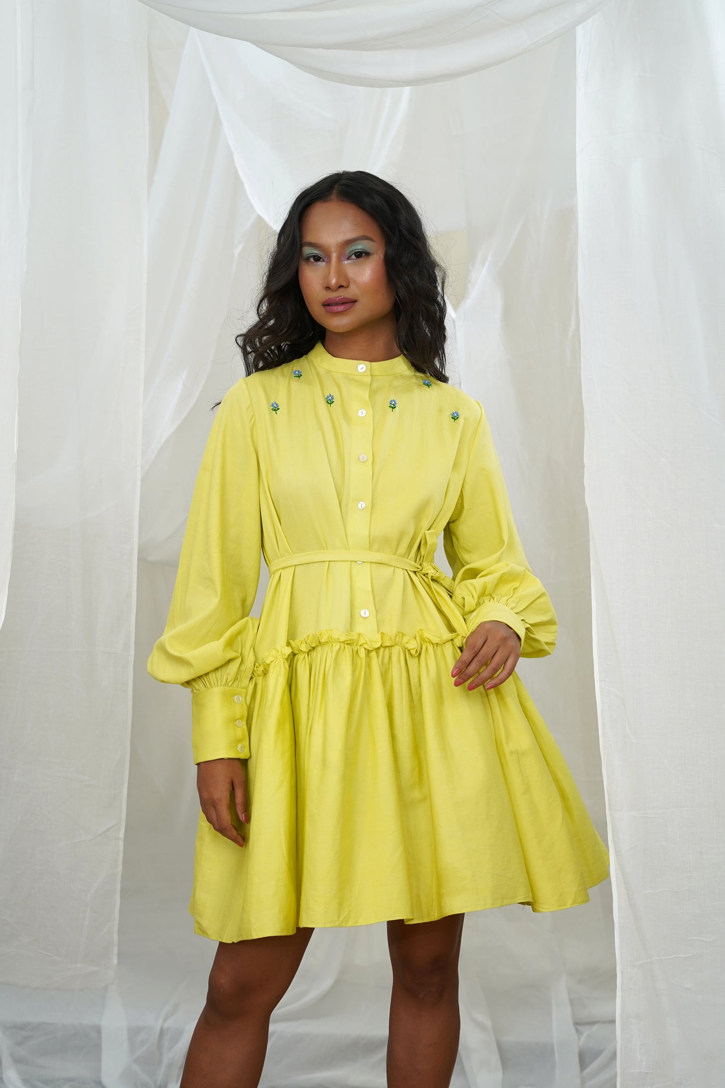 Omari Yellow Dress