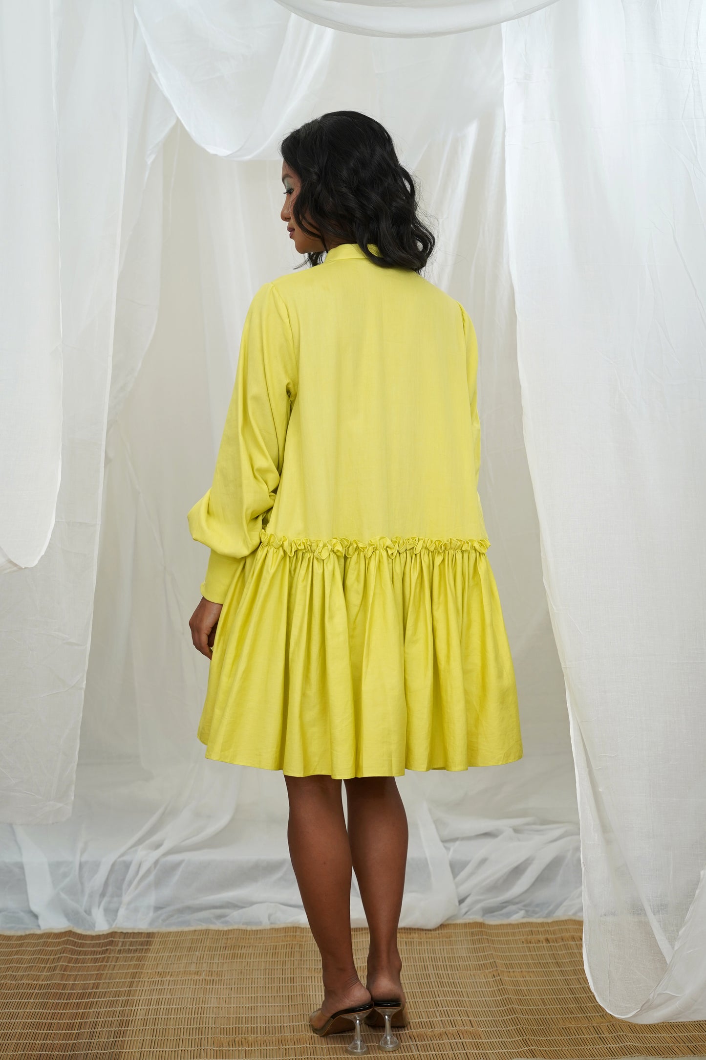 Omari Yellow Dress