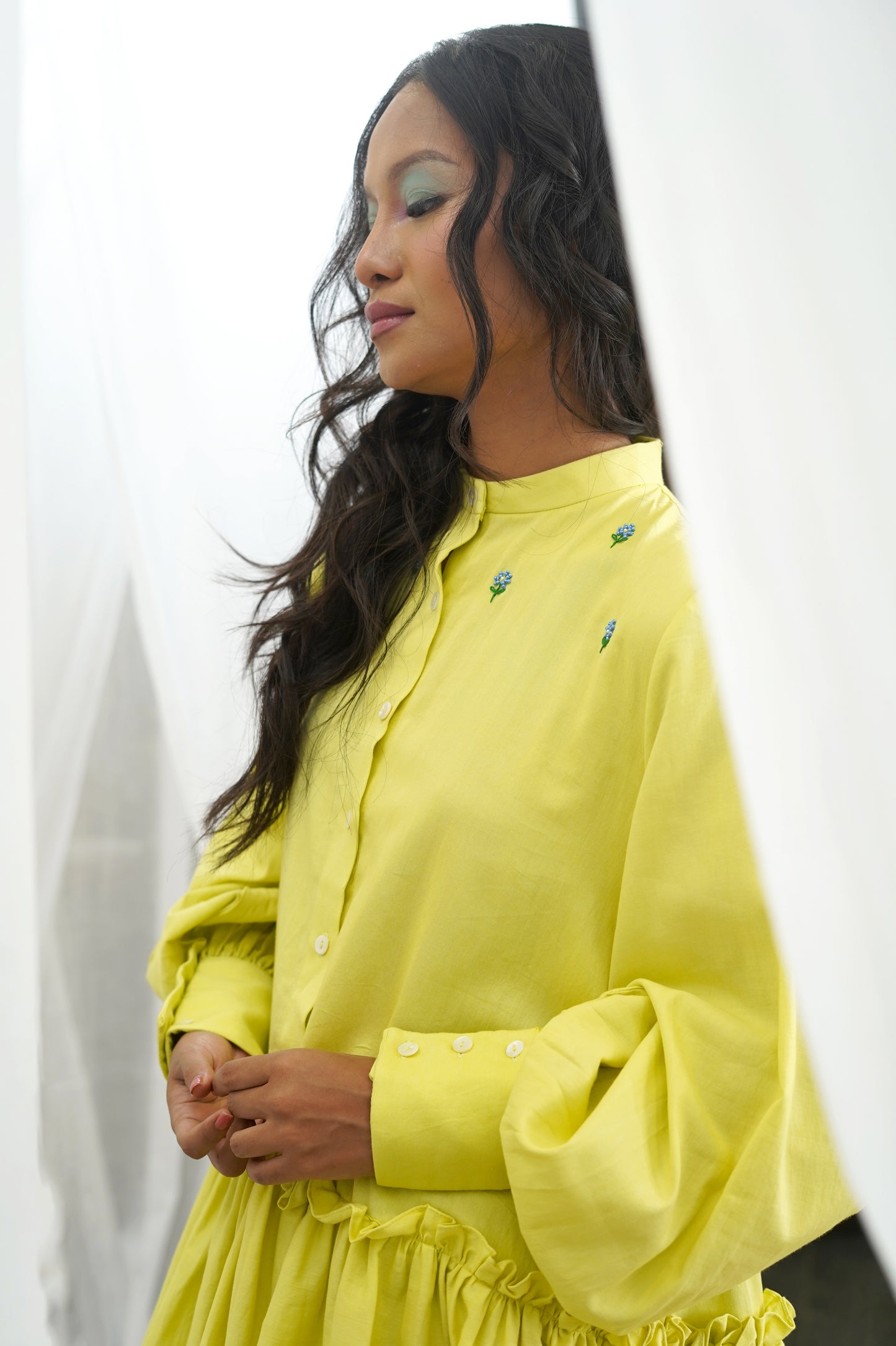 Omari Yellow Dress