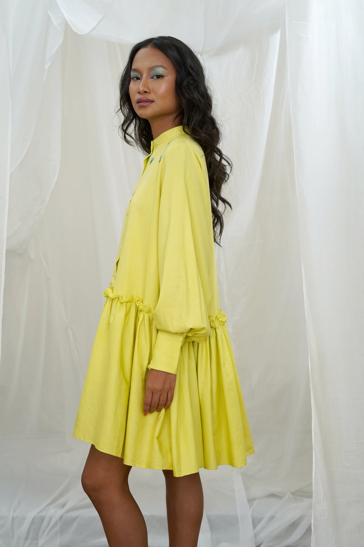 Omari Yellow Dress