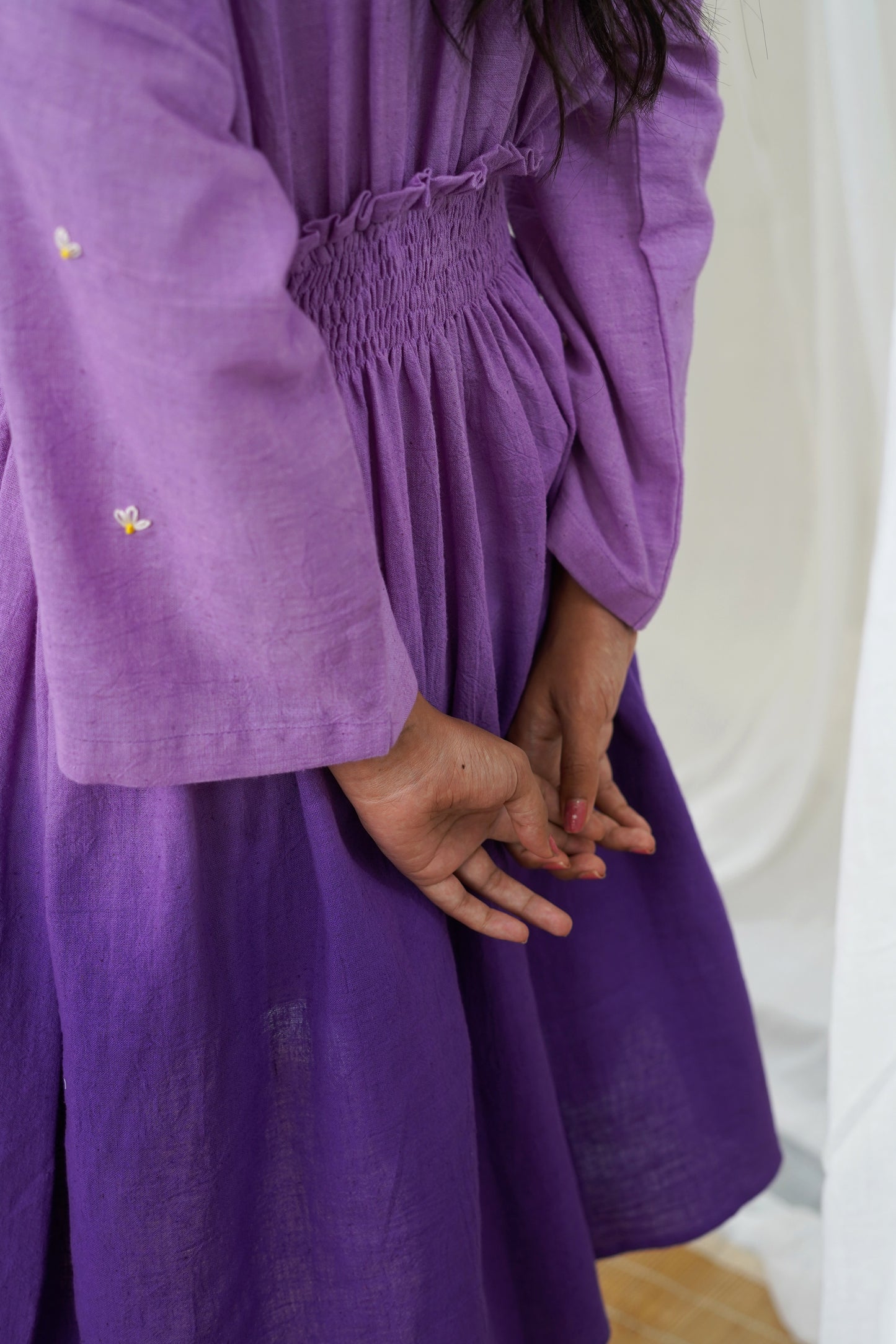 Kaya Purple Ombre Smoking Dress