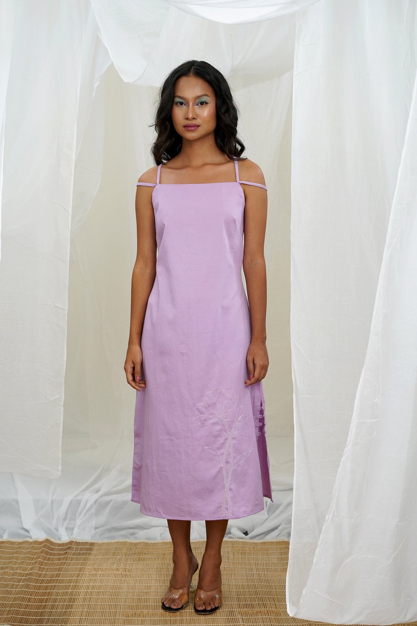 Thabani Lilac Slip Dress