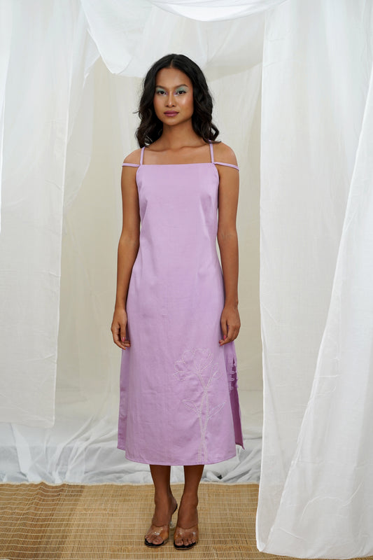 Thabani Lilac Slip Dress