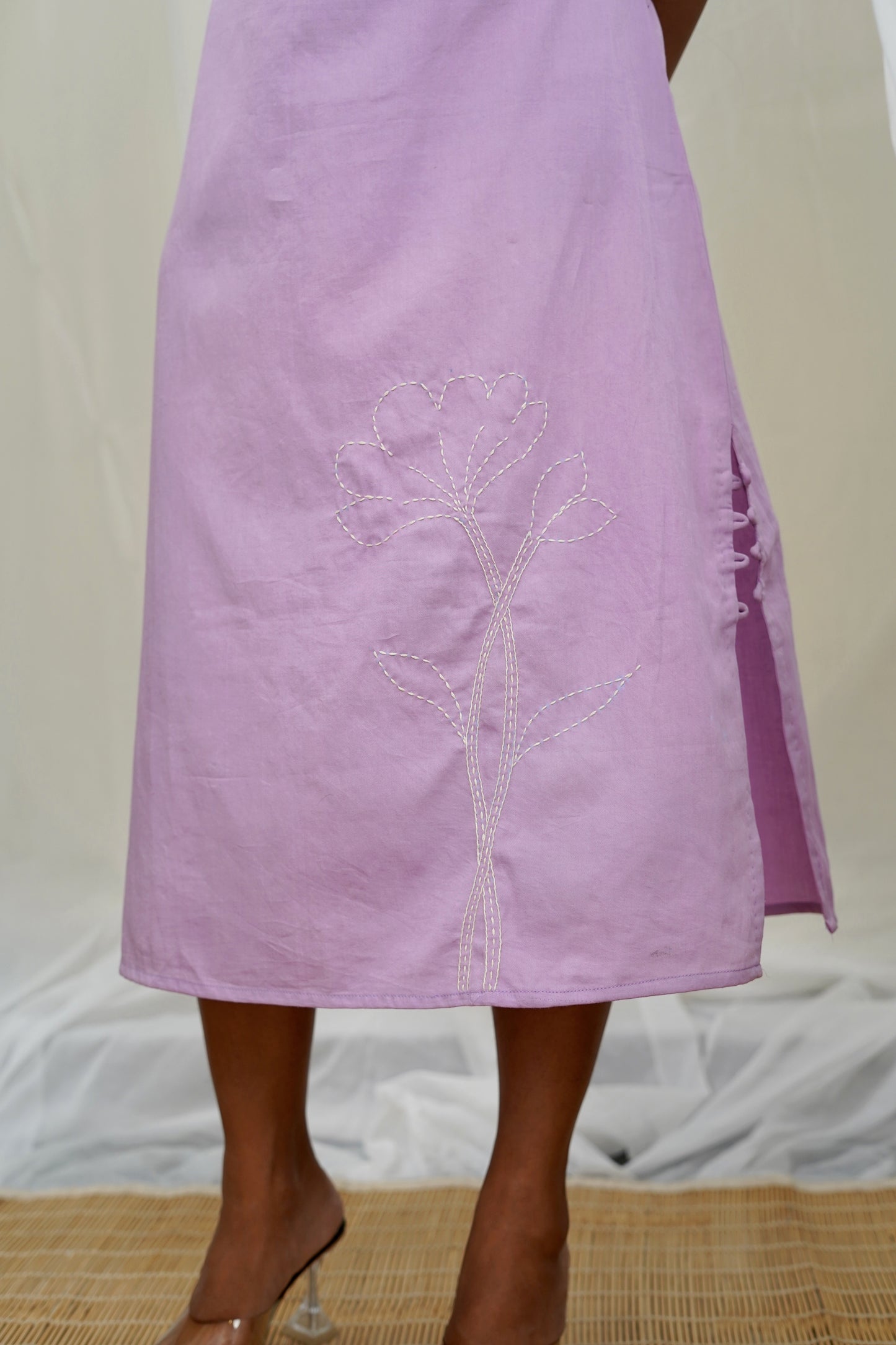 Thabani Lilac Slip Dress